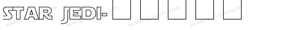 Star Jedi字体转换